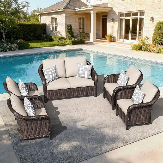 5 PCS Outdoor Conversation Set - Photo 7