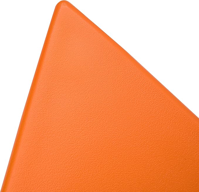 LeisureMod Randolph Modern Vanity Side Table, Orange - Photo 8