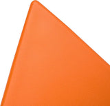LeisureMod Randolph Modern Vanity Side Table, Orange - Photo 8