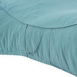Merax Outdoor Bean Bag Chair Sun Lounger for 2 Adult, 73" Big Comfy Outdoor Bean Bag Daybed Couch with Headrest - Photo 9
