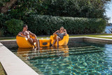 Tenjam Moon Chair in Pool Lounge Chairs for Sun Shelf Set of Two - Photo 3