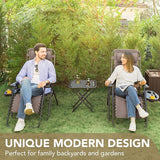 Devoko Patio Zero Gravity Chair Outdoor Folding Adjustable Reclining Chairs Pool Side Using Lawn Lounge Chair with - Photo 4
