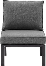 Crosley Furniture Clark Armless Outdoor Sectional Chair, Patio Chairs for Porch, Deck, Backyard, Balcony - Photo 2
