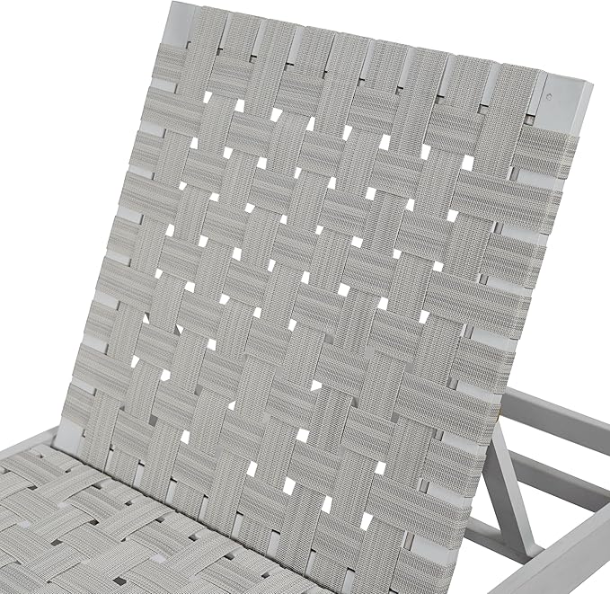 Christopher Knight Home Susua Rope Chaise Lounge with Acacia Wood Frame, Adjustable Backrest Single Lounge Sofa - Photo 8