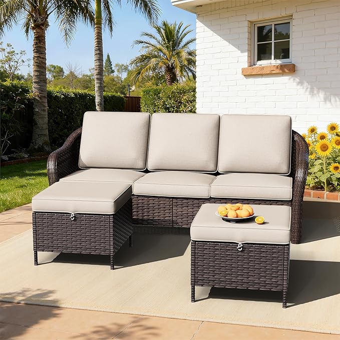Outdoor Sectional Couch Set - Photo 6