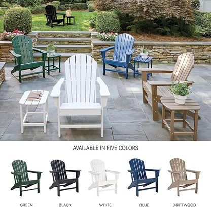 Signature Design by Ashley Karson City Contemporary Adirondack Chair with Arm Rest, Green