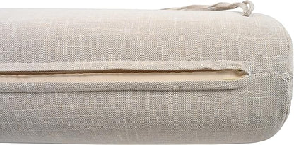 SAFAVIEH Couture Outdoor Patio Furniture Collection - Martinique Chaise Lounge Chair, Natural Teak Solid Wood with Removable Beige Cushions (CPT1066A)