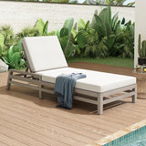 Merax Outdoor Lounge Chairs, Pool Chaise Lounge Chairs with 5-Position Adjustable - Photo 7