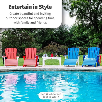 LuxCraft Deluxe Adirondack Chair - Available in 32 Color Options