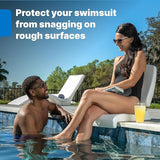 Step2 Vero Pool Lounger and Folding Adult Flip Seat Bundle, Outdoor/Indoor Waterproof Patio Furniture - Photo 6