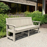 Sequoia Professional CM-BENSQ62-WAE Commercial Grade Exeter 6 Foot Garden Bench, Whitewash - Photo 4