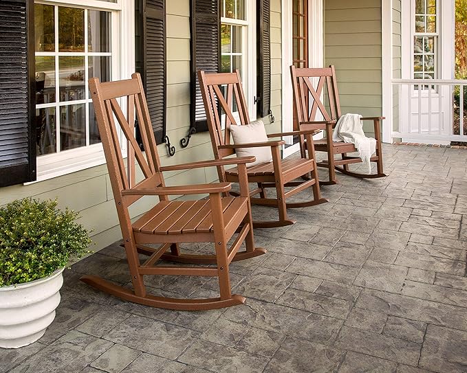 POLYWOOD® Braxton Rocker, Green