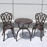 3 Piece Bistro Set, Outdoor Patio Set - Photo 7