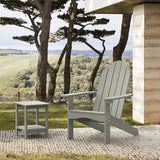 LUE BONA HDPS Adirondack Chairs, Fire Pit Outdoor Chair Weather Resistant with Cup Holder - Photo 6