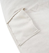 Christopher Knight Home Arlene Twist Outdoor Bean Bag Chair, Fabric Bean Bag Lounger for Adults and Kids - Photo 9