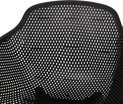 Christopher Knight Home Davina Outdoor Dining Chair (Set of 2), Polypropylene, Black