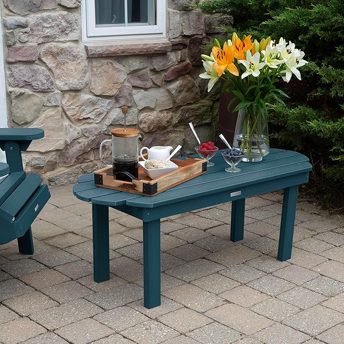 highwood Classic Westport Coffee Table, Nantucket Blue