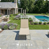 Ostrich Princeton Chaise Lounge Reading Tanning Lawn Chair, Outdoor Furniture for Pool, Beach, Patio, Backyard, and Deck - Photo 8