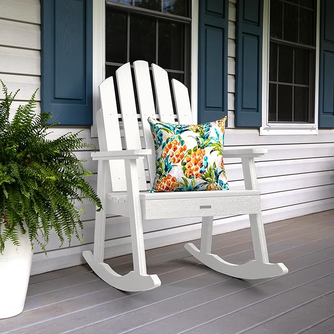 Highwood Classic Westport Garden Rocking Chair, White