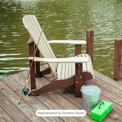 LuxCraft Deluxe Adirondack Chair - Available in 32 Color Options