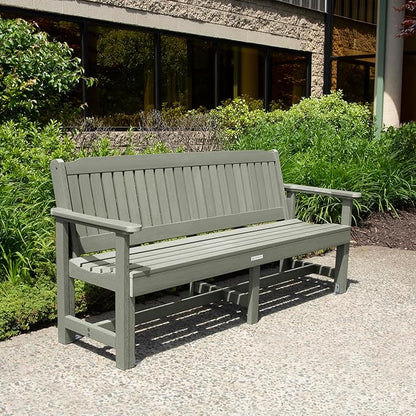 Sequoia Professional Commercial Grade Exeter Garden Bench, 6ft, Eucalyptus