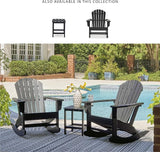 Signature Design by Ashley Sundown Treasure Modern Weather Resistant Outdoor End Table, Black - Photo 6