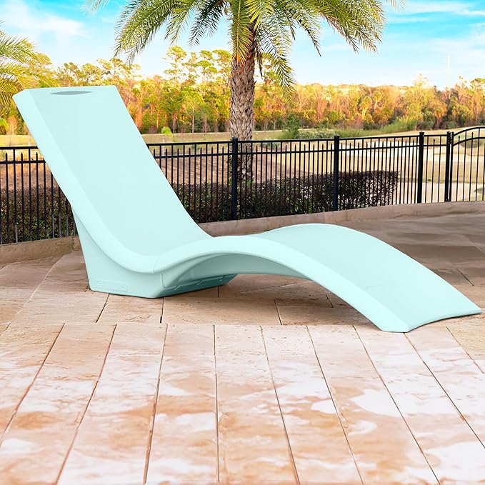 Step2 Vero Pool Lounger, Outdoor/Indoor Waterproof Patio Furniture, Pool Lounge Chair - Photo 2