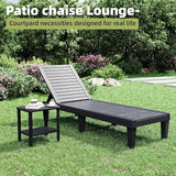KAMABOKO HDPE Outdoor Side Table Set of 2 - Photo 5