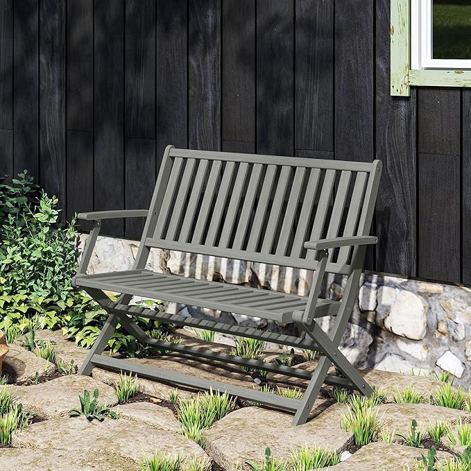 Acacia Wood Garden Bench
