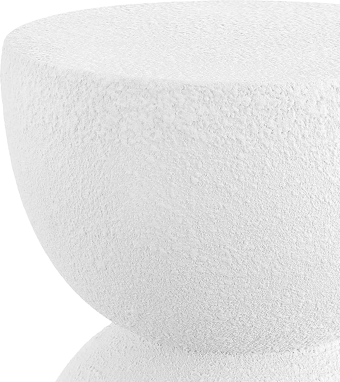 JONATHAN Y TBL1100A Greta 18" Mid-Century Modern Drum Indoor/Outdoor Accent Table Modern, Contemporary, Minimalist - Photo 7