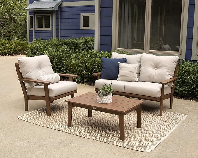 POLYWOOD Lakeside Deep Seating Set / PWS519-2-TE145999 - Photo 2