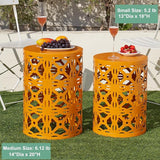 Y&M Patio Side Table, Indoor End Tables for Bedroom, Set of 3 Stacking Coffee Table for Living Room - Photo 2