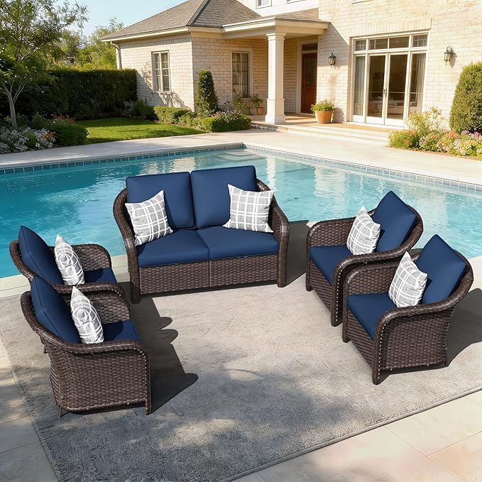 5 PCS Outdoor Conversation Set - Photo 7