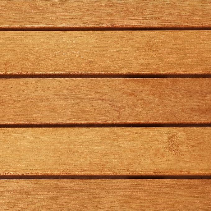 Sunnydaze 68-Inch Meranti Wood Outdoor Planter Box Bench with Teak Oil Finish - Photo 8