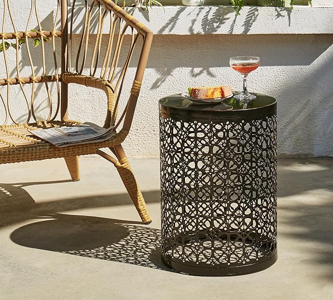 HFHOME Set of 3 Heavy-Duty Round End Table, Side Table, Coffee Table for Indoor Multifunctional Use - Photo 9