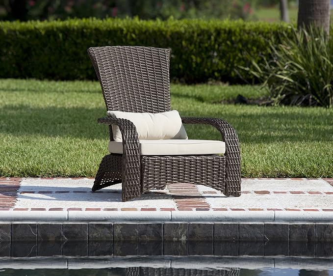 Balkene Home All-Weather Adirondack Style Chair - Large