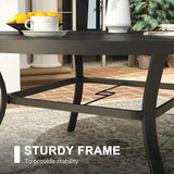 VICLLAX 50" Round Patio Dining Table for 6 - Photo 7