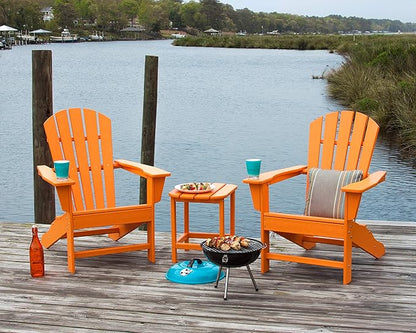 POLYWOOD® Shore Line Adirondack Chair, Green