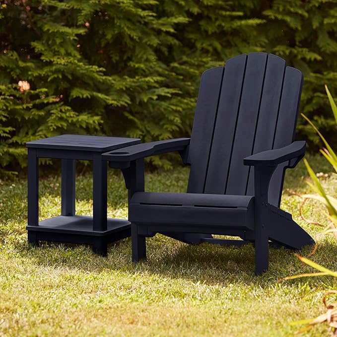 Keter Kiawah Adirondack Chair - Midnight