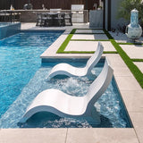 Ledge Lounger - Signature Lowback Chair - for in-Pool or On-Deck Use - Water Depths 0-9” - Compatible with All Types - Photo 2