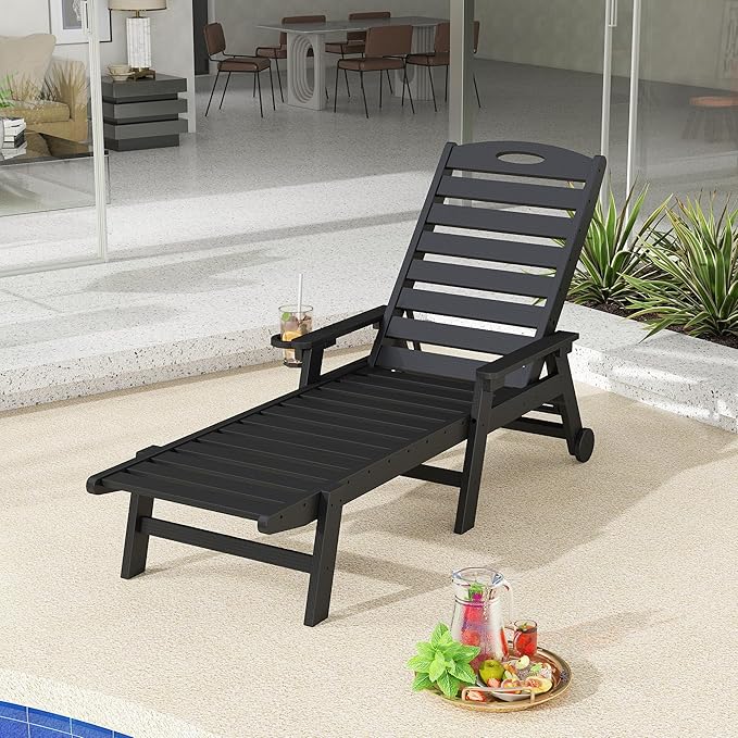 Domi Outdoor Chaise Lounge Chair - Photo 1