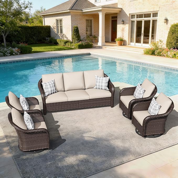 5 PCS Outdoor Conversation Set - Photo 7