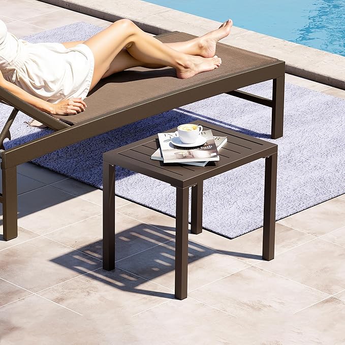 Crestlive Products Outdoor Side Table Set of 2 - Photo 2