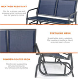 NUU GARDEN 2 Person Outdoor Glider Bench Patio Glider - Photo 5