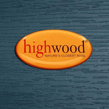 Highwood AD-KITADRI1-NBE Manhattan Beach Adirondack Chair with Ottoman, Nantucket Blue