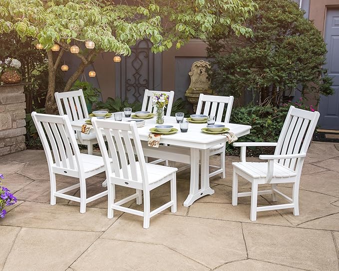 POLYWOOD Vineyard Dining Arm Chair (Sand)