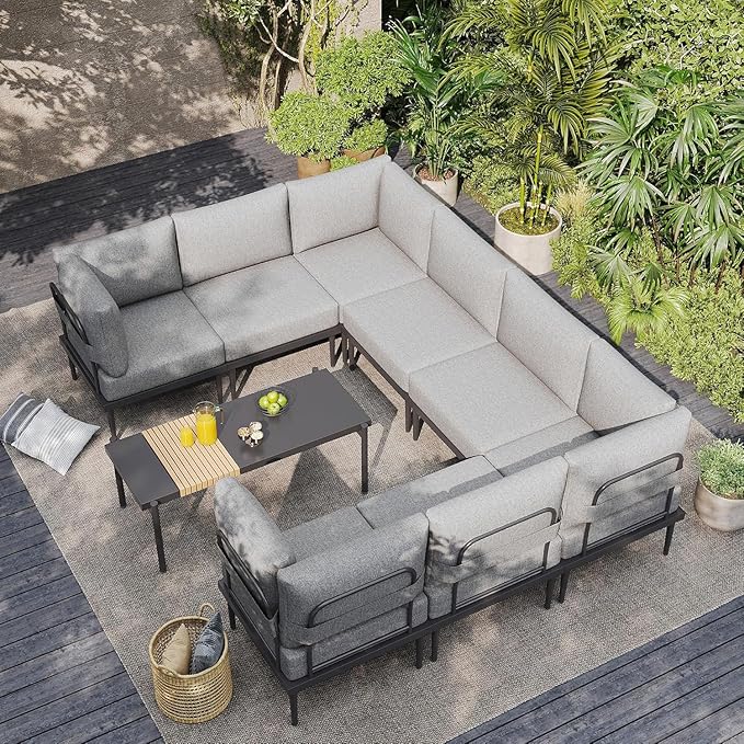Sundale Outdoor 9 Pieces Patio Furniture Set - Photo 1