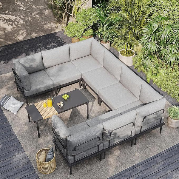 Sundale Outdoor 9 Pieces Patio Furniture Set - Photo 1