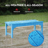 Costaelm Outdoor Benches Weatherproof - Photo 5