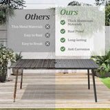 70" Patio Outdoor Dining Table for 6 - Photo 5